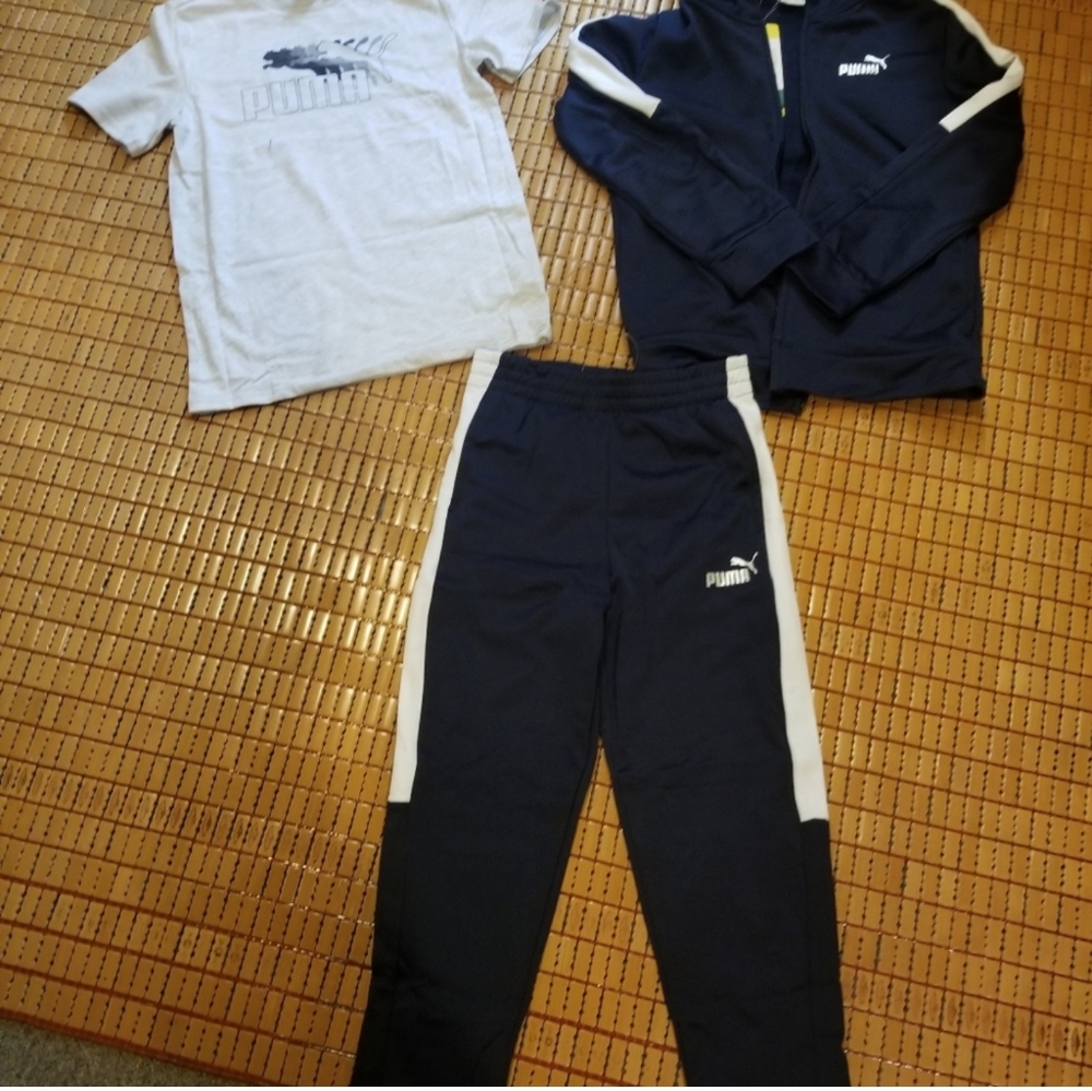 Puma fleece tech 3 piece set boys - Picture 5 of 6